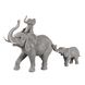 Декор слони зі слоненятами BACK POL GRY 90575 фото 1
