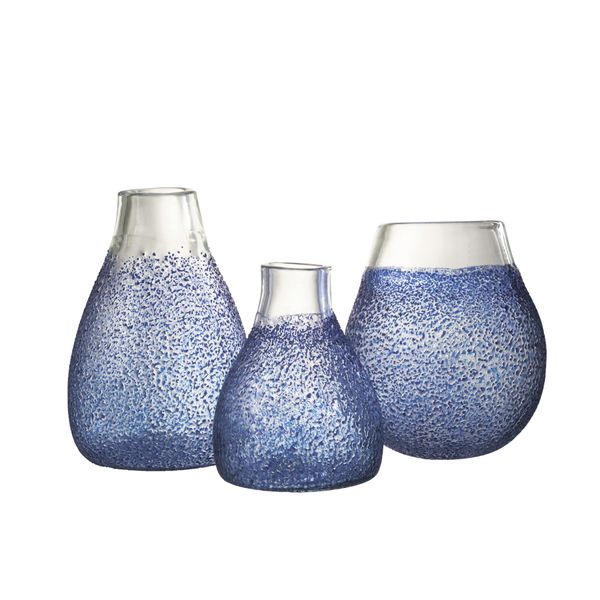 Підсвічник Santorini Glass Blue Small 21259 фото